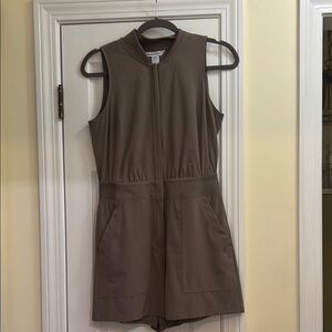 Athleta Brown Sleeveless Jumpsuit
